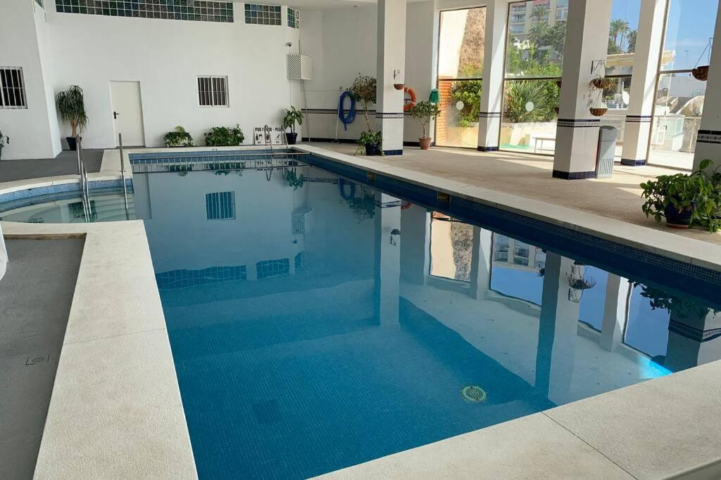 Amazing Frontline Sea Views Studio Apartment Castillo Del Vigia Torremolinos Exterior foto
