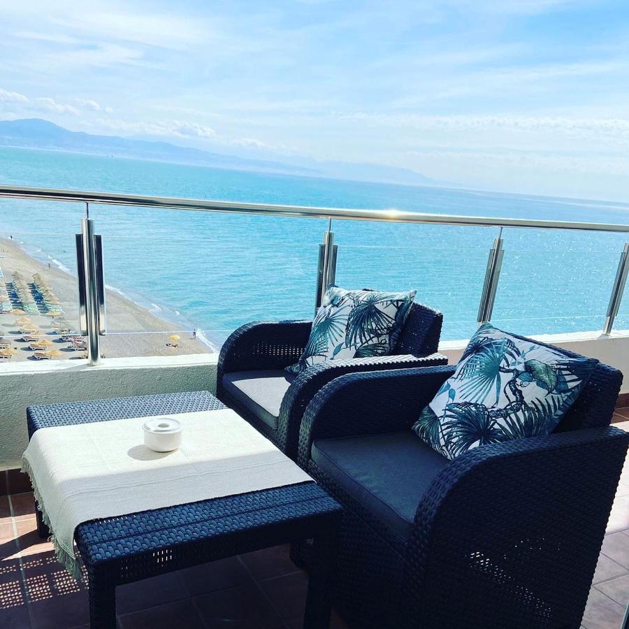 Amazing Frontline Sea Views Studio Apartment Castillo Del Vigia Torremolinos Exterior foto