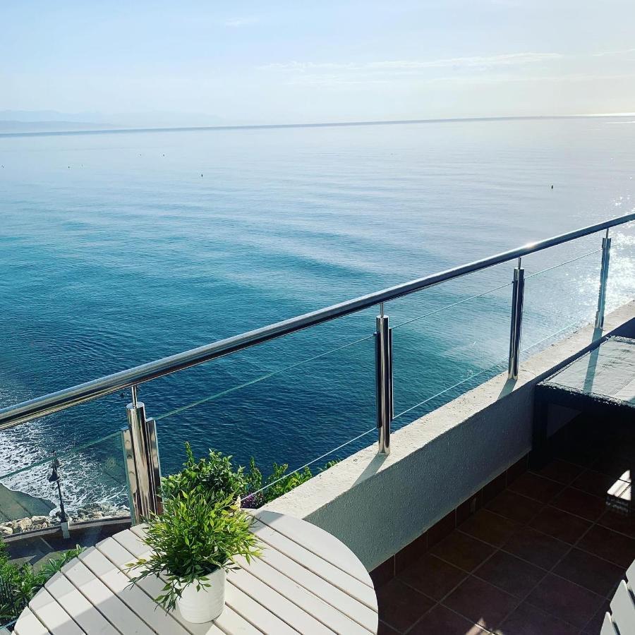 Amazing Frontline Sea Views Studio Apartment Castillo Del Vigia Torremolinos Exterior foto
